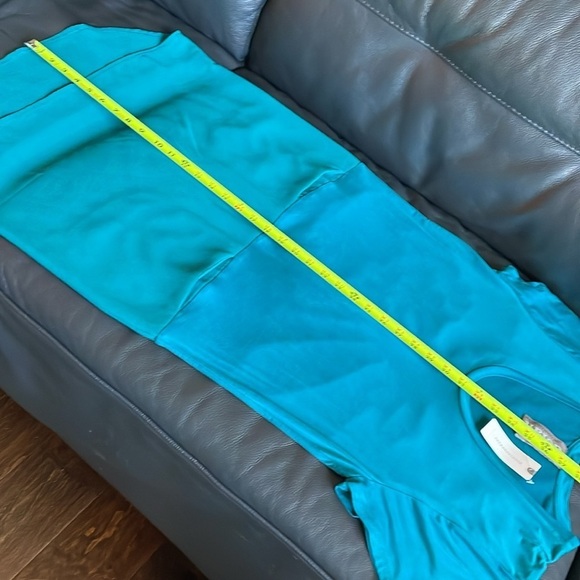 Dolan at Anthropologie Dress Mini Shift Cut Women Size S Green Blue NWT - Picture 11 of 13